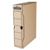 Бокс архівний картонний 80 мм 260 х 325 мм Fellowes коричневий (f.91402)