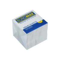 Папір для нотатків білий непроклеєний Buromax, 90 х 90 мм 1000 аркушів (BM.2219)