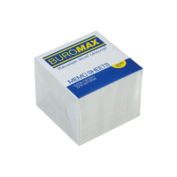 Папір для нотатків білий непроклеєний Buromax, 90 х 90 х 70 мм (BM.2218)