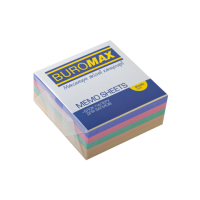 Бумага для записей цветная несклеен 90 х 90 х 40 мм Buromax Декор (BM.2285)
