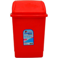 Відро для сміття пластикове 10 літрів (з кришкою, що коливається) Zambak (ZP84402)