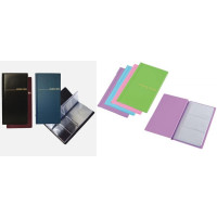 Візитниця 96 візиток Panta Plast 245 х 120 мм (PVC) асорті (0304-0005-01)