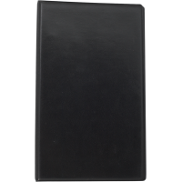 Визитница 200 виз винил на кольцах BuroMax 268 х 160 мм черная (BM.3561-01)