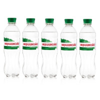 Вода мінеральна слабогазована 0,5 л х 12 шт (пластик) "Моршинська"