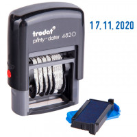 Датер 4 мм TRODAT 4820 (число; месяц; год;)