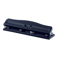 Дырокол металлический 12 лист BuroMax на 4 отверстия (BM.4095)