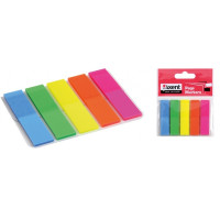 Закладки пластикові 50 х 12 мм 125 шт (5 кольорів х 25 шт) Axent (2440-01)