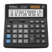 Калькулятор BRILLIANT BS-320 12 разр 156 x 157 x 35 мм