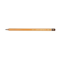 Карандаш чернографитный без ластика 5B KOH-I-NOOR чертежный (1500)