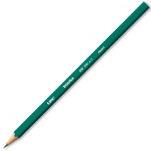 Карандаш чернографитный без ластика HB BIC Evolution (650) корп зеленый пластиковый