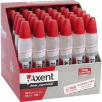 Клей канцелярський 2 аплікатора 40 гр полімерний Axent (7201-A)