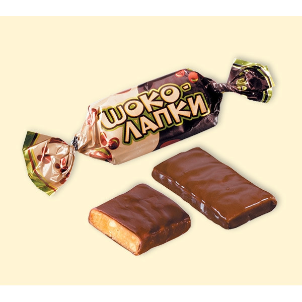 Конфеты бело коричневые. Конфеты Рошен Шоколапки. Roshen конфеты Шоколапки. Конфеты Roshen лапки. Конфеты Roshen Toffy
