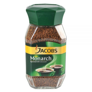 Кофе растворимый Jacobs Monarch, (стеклянная банка), 95 гр
