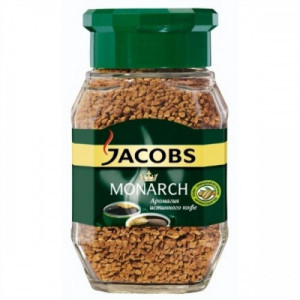 Кава розчинна Jacobs Monarch, (скляна банка), 190 гр