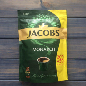 Кава розчинна Jacobs Monarch, (економ пакет), 250 гр