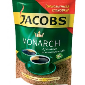 Кава розчинна Jacobs Monarch, (економ пакет), 60 гр