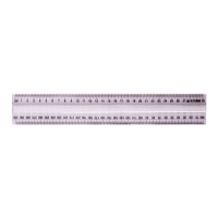 Лінійка пластикова з тримачем 30 см BuroMax (BM.5828-30)