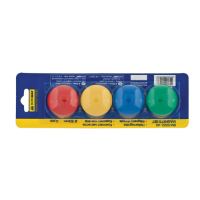 Магниты цветные круглые BuroMax d/30 мм х 4 шт (BM.0022-43)