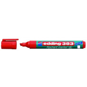 Маркер для флипчартов красный 1,5-3 мм скош након Edding 383