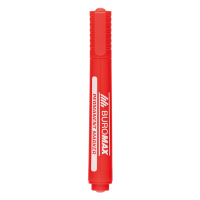 Маркер перманентний Buromax 8700 червоний 2-4 мм круг након (BM.8700-05)