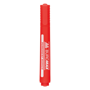 Маркер перманентний Buromax 8700 червоний 2-4 мм круг након (BM.8700-05)