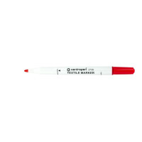 Маркер перм (для текстиля) красный 2 мм круг након Centropen 2739