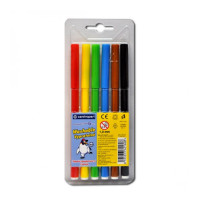 Набор фломастеров Centropen 7790 1-2 мм 6 цв (на водной основе) (7790/06 ТП)