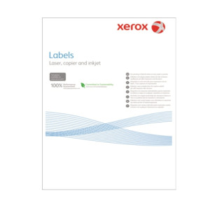 Наклейки "Xerox" (А4/30) 70 х 29,7 мм х 100 шт/уп (R97409)