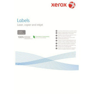 Наклейки &quot;Xerox&quot; (А4/65) 38 х 21,2 мм х 100 шт/уп (R93177)