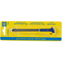 Нож канцелярский малый с мет. направл. BuroMax 9 мм (BM.4602)