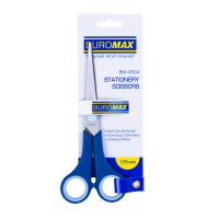 Ножиці офісні 175 мм (гумові вставки) BuroMax (BM.4504)