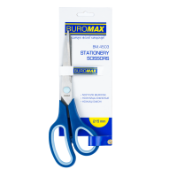 Ножиці офісні 215 мм (гумові вставки) BuroMax (BM.4503)