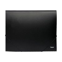 Папка на резинке пластик (А4) Axent 4-35 мм черная (1508-01)