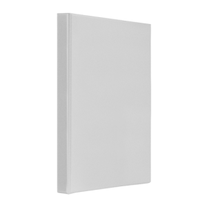 Папка рекламна 4 кільця картон (А4) Panta Plast Панорама d-20 мм 25 мм біла (0316-0022-09)