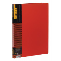 Папка з пружинним швидкозшивачем (А4) SCHOLZ 04500 АСОРТІ (фактура Fabric) 700 мкм