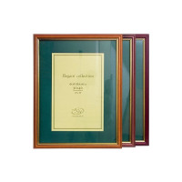 Рамка для фото настенная 30 х 40 см (пластик под дерево) (Украина)