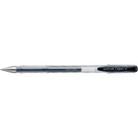 Ручка гелева UNI Signo fine 0,7 мм чорна (UM-100.(07).Black)