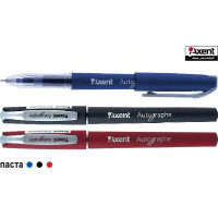Ручка гелевая Axent Autographe 0,5 мм красная (AG1007)