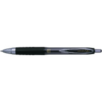 Ручка автомат гелева UNI Signo, з грипом, 0,5 мм, чорне чорнило (UMN-207.(05).Black)