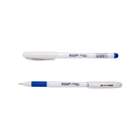 Ручка гелевая с грипом Buromax JOBMAX, 0,5 мм, синяя (BM.8340-02)