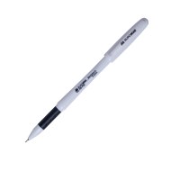 Ручка гельова Buromax JOBMAX, з грипом, 0,5 мм, чорна (BM.8340-01)