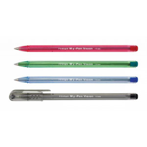 Ручка масляна Pensan My-Pen/My-Tech 1,00 мм чорна