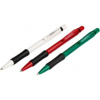Ручка автомат кулькова AIHAO 503, з грипом, синя