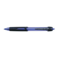 Ручка автомат кулькова UNI Power Tank, з грипом, 0.7 мм, синя (SN-227.Blue)