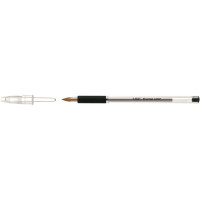 Ручка шариковая одноразовая 1,0 мм BIC Cristal Grip черная (802800)