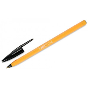 Ручка шариковая одноразовая 0,35 мм BIC Orange черная (1199110114)