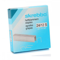 Скоби 24/12 1000 шт Skrebba