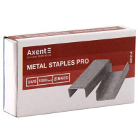Скобы 24/6 1000 шт Axent Pro (4312-A)