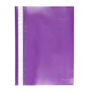 Швидкозшивач пластиковий з прозорим верхом А4 AXENT фіолетовий (1317-29-A)