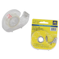 Скотч канцелярський в диспенсері 18 мм х 20 м BuroMax (прозорий) (BM.7161-01)